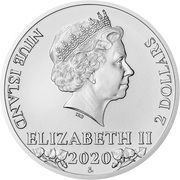 2 Dollars - Elizabeth II Czech Lion obverse image