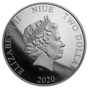 2 Dollars - Elizabeth II Batman obverse image