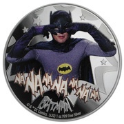 2 Dollars - Elizabeth II Batman, Niue, 2020 reverse image