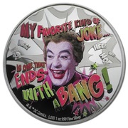 2 Dollars - Elizabeth II The Joker, Niue, 2020 reverse image