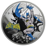 2 Dollars - Elizabeth II Batman, Niue, 2020 reverse image