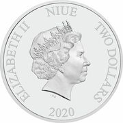 2 Dollars - Elizabeth II Martian Manhunter obverse image