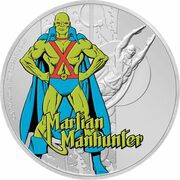 2 Dollars - Elizabeth II Martian Manhunter, Niue, 2020 reverse image