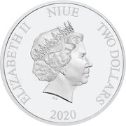 2 Dollars - Elizabeth II Superman obverse image