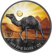2 Dollars - Elizabeth II Camel, Niue, 2020 reverse image