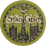 10 Centimes Stad Gent obverse image