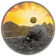 2 Dollars - Elizabeth II Scarabaeus sacer, Niue, 2020 reverse image