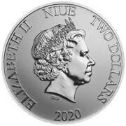 2 Dollars - Elizabeth II Mickey and Minnie obverse image