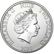 2 Dollars - Elizabeth II Mickey Christmas obverse image