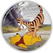 2 Dollars - Elizabeth II Pooh and Tigger, Niue, 2020 reverse image