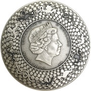 2 Dollars - Elizabeth II Quetzalcóatl obverse image