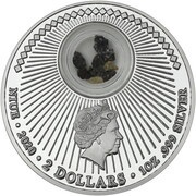 2 Dollars - Elizabeth II Jordan River obverse image