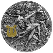 2 Dollars - Elizabeth II Apollo, Niue, 2020 reverse image