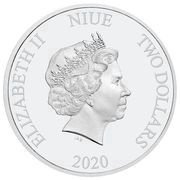 2 Dollars - Elizabeth II Hogwarts Castle obverse image