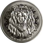 2 Dollars - Elizabeth II The Roaring Lion, Niue, 2020 reverse image