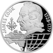 2 Dollars - Elizabeth II James Cook, Niue, 2020 reverse image