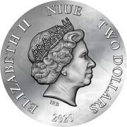 2 Dollars - Elizabeth II Lotus Effect obverse image