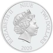 2 Dollars - Elizabeth II Death Star obverse image