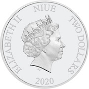 2 Dollars - Elizabeth II Empire Strikes Back obverse image