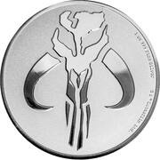 2 Dollars - Elizabeth II Mandalorian Mythosaur, Niue, 2020 reverse image