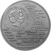 2 Dollars - Elizabeth II Atlas obverse image