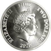 2 Dollars - Elizabeth II Tree of Life obverse image