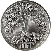 2 Dollars - Elizabeth II Tree of Life, Niue, 2020 reverse image