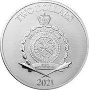 2 Dollars - Elizabeth II Shrek obverse image
