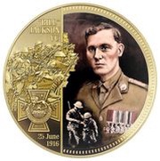 2 Dollars - Elizabeth II Private Bill Jackson, Niue, 2021 reverse image