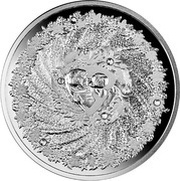 2 Dollars - Elizabeth II Wedding, Niue, 2021 reverse image