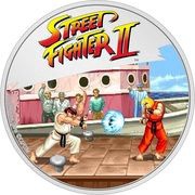 2 Dollars - Elizabeth II Street Fighter II, Niue, 2021 reverse image