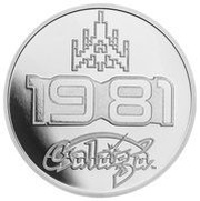 2 Dollars - Elizabeth II Galaga, Niue, 2021 reverse image