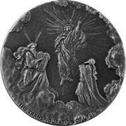 2 Dollars - Elizabeth II The Transfiguration of Jesus, Niue, 2021 reverse image