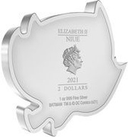2 Dollars - Elizabeth II Batman Flying obverse image