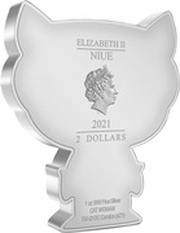 2 Dollars - Elizabeth II Catwoman obverse image