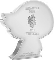 2 Dollars - Elizabeth II Supergirl obverse image