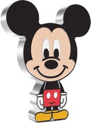 2 Dollars - Elizabeth II Mickey Mouse, Niue, 2021 reverse image