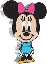 2 Dollars - Elizabeth II Minnie Mouse, Niue, 2021 reverse image