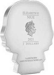 2 Dollars - Elizabeth II Severus Snape obverse image