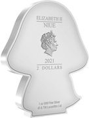 2 Dollars - Elizabeth II Kylo Ren obverse image