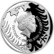 2 Dollars - Elizabeth II Czech Lion obverse image