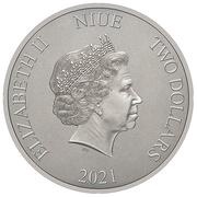 2 Dollars - Elizabeth II 1989 Batmobile obverse image