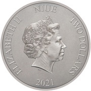 2 Dollars - Elizabeth II 1997 Batmobile obverse image