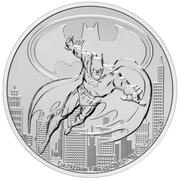 2 Dollars - Elizabeth II Batman, Niue, 2021 reverse image