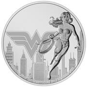 2 Dollars - Elizabeth II Wonder Woman, Niue, 2021 reverse image