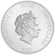 2 Dollars - Elizabeth II Wonder Woman obverse image