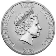 2 Dollars - Elizabeth II Donald and Daisy obverse image