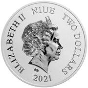 2 Dollars - Elizabeth II Mickey Mouse Christmas obverse image