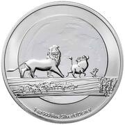 2 Dollars - Elizabeth II Hakuna Matata, Niue, 2021 reverse image