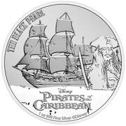 2 Dollars - Elizabeth II The Black Pearl, Niue, 2021 reverse image